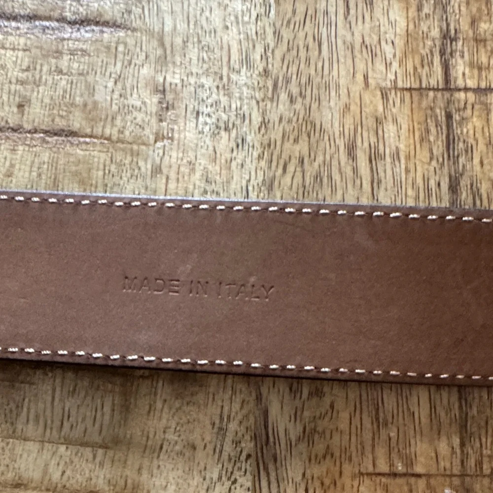 Michael kors collection made in Italy genuine Leather Belt 